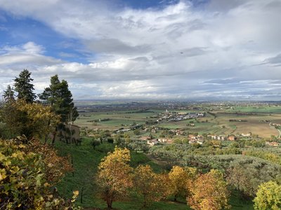Countryside of Citta della Pieve, Italy