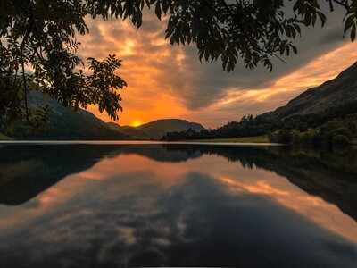 Lake District sunset, Buttermere