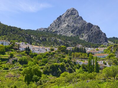 White village of Grazalema, Andalucia, Spain
